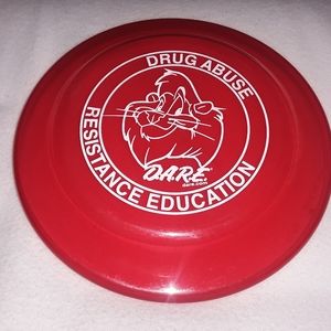 D.A.R.E. Drug Abuse Resistance Education Frisbee 9 1/4" DiaMade in USA by Flyer